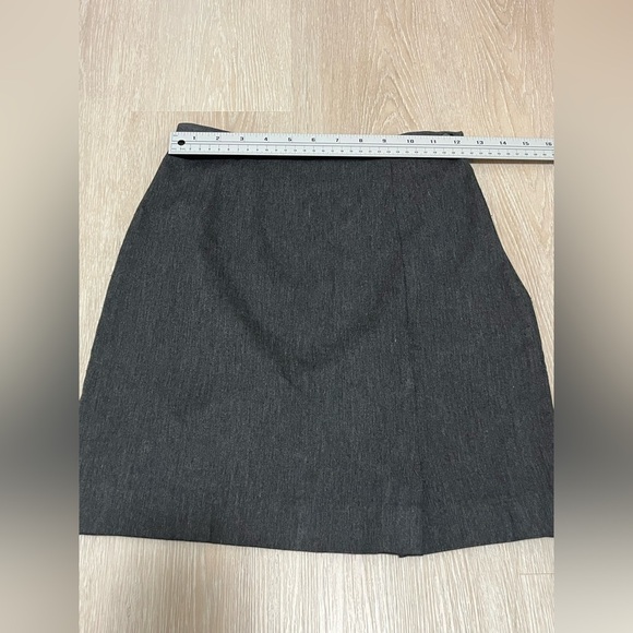 Gap Vintage Grey Mini Skirt Academia - Picture 7 of 8